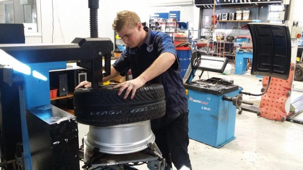 Tyre service at Phil Eisenhut Automotive